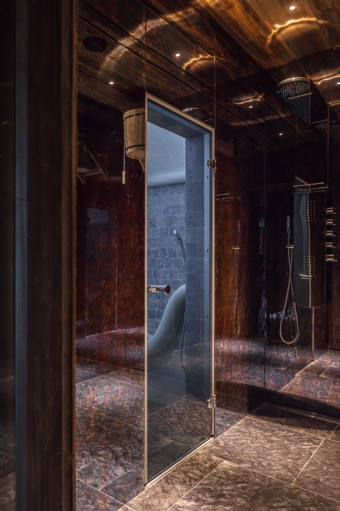 Стеклянные двери для бани и сауны